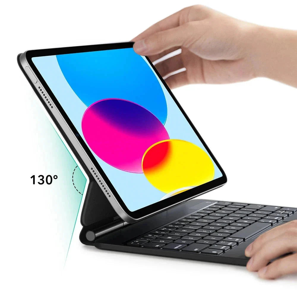 Etui z klawiaturą dla Apple iPad (2025) / (2022), ESR, Rebound, Białe