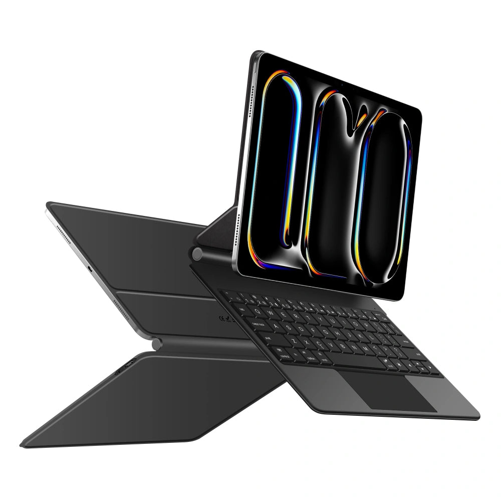 Etui z klawiaturą dla Apple iPad Pro 11 (2025) / (2024), Tech-Protect, SmartCase Magnetic, Czarne