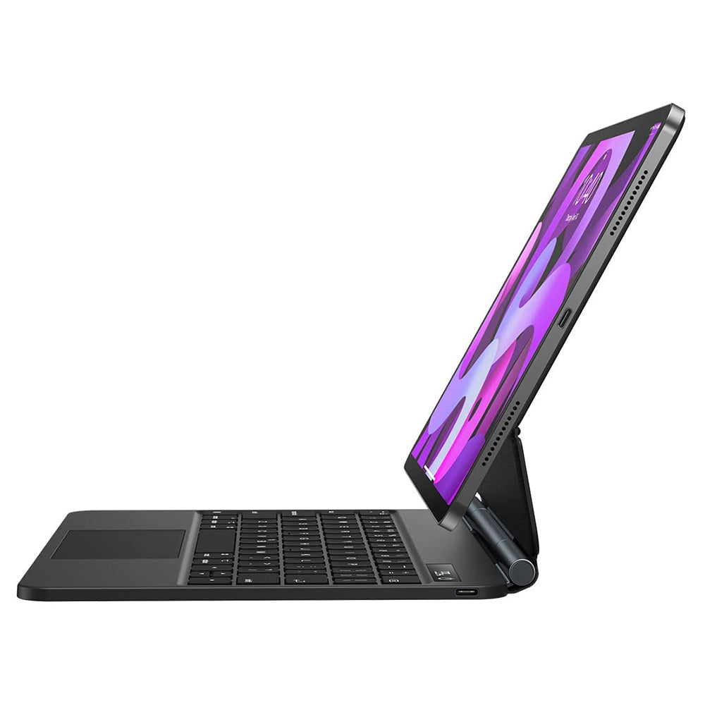Etui z klawiaturą do Apple iPad Air (2022) / Air (2020) / Pro 11 (2018), Baseus, Brilliance z wyświetlaczem cyfrowym, szary ARJK010016