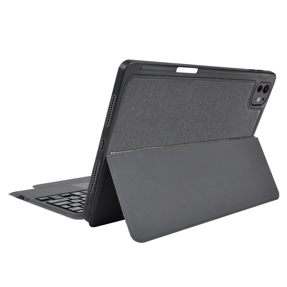 Etui z klawiaturą do Apple iPad Pro 11 (2024), Techsuit, KeyTab Pro, czarne