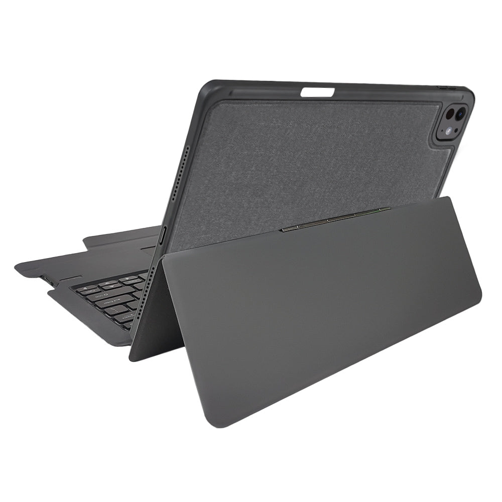 Etui z klawiaturą do Apple iPad Pro 13 (2024), Techsuit, KeyTab Pro, czarne