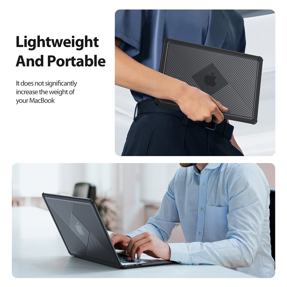 Etui DUX DUCIS LCGH na Apple MacBook Pro 14 cali (2023) / (2021), Różowe