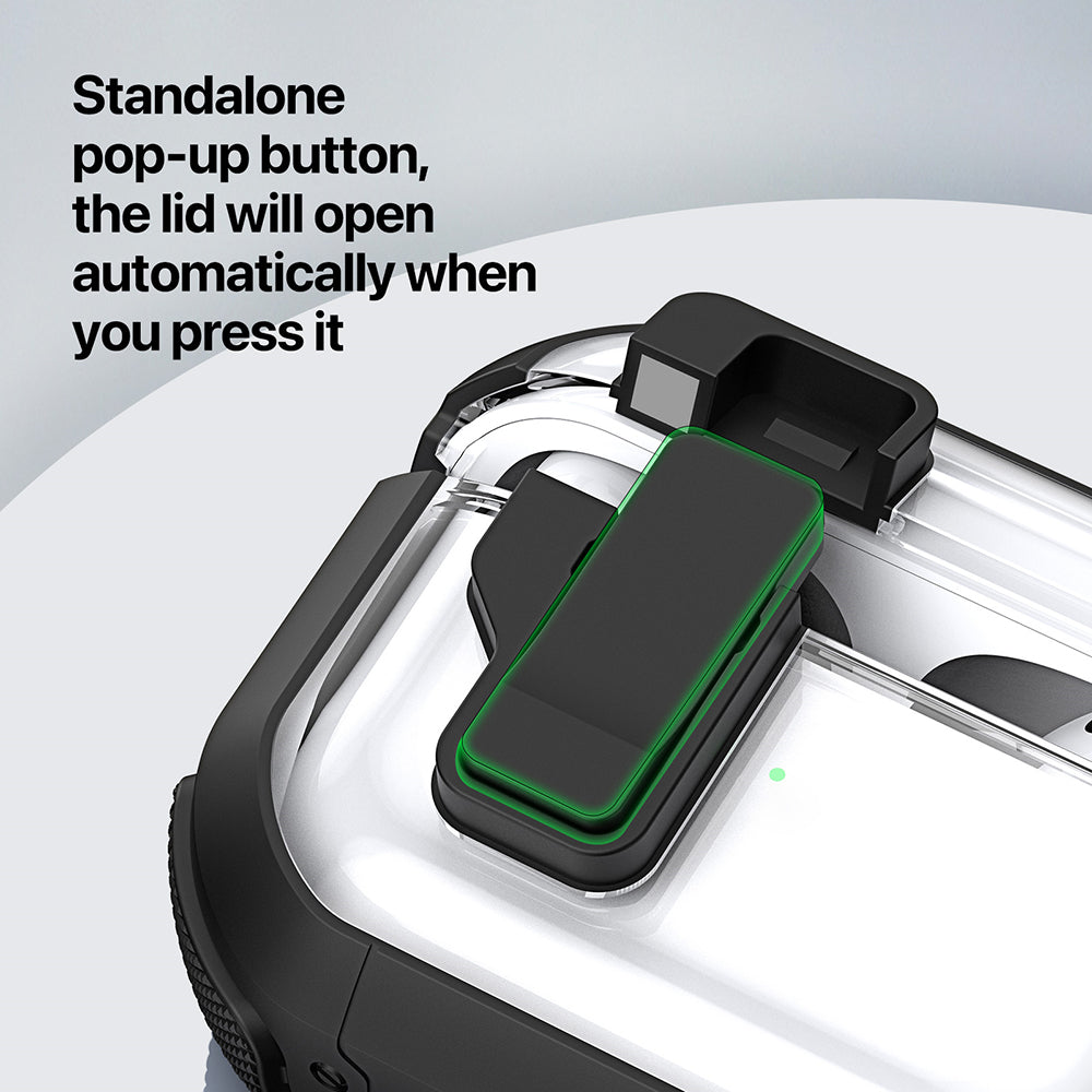 Etui DUX DUCIS PECN dla Apple AirPods 4, Różowo-Białe