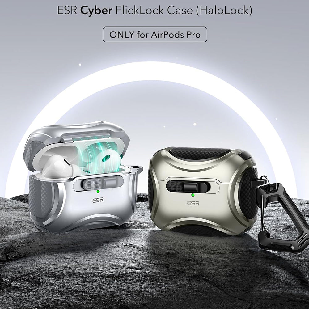 Etui ESR Cyber dla Apple AirPods Pro Series, Szary