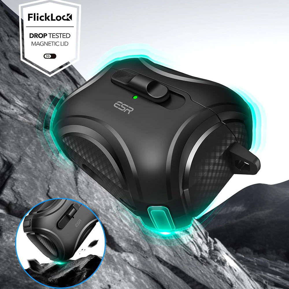 Etui ESR Cyber dla Apple AirPods Pro Series, Czarne
