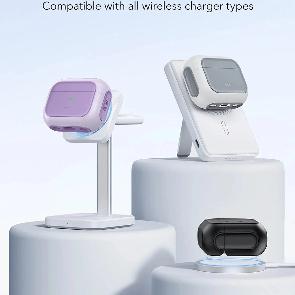 Etui ESR Orbit Hybrid dla Apple AirPods Pro 3, Fioletowy