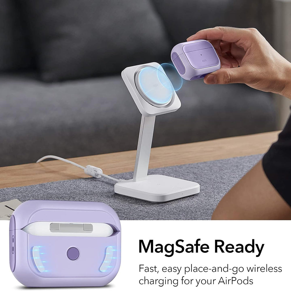 Etui ESR Orbit Hybrid dla serii Apple AirPods Pro, Fioletowe
