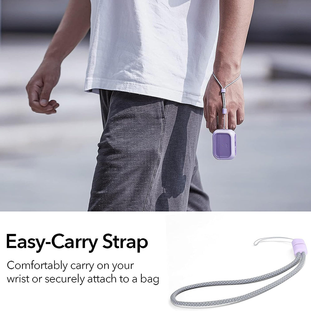 Etui ESR Orbit Hybrid dla serii Apple AirPods Pro, Fioletowe