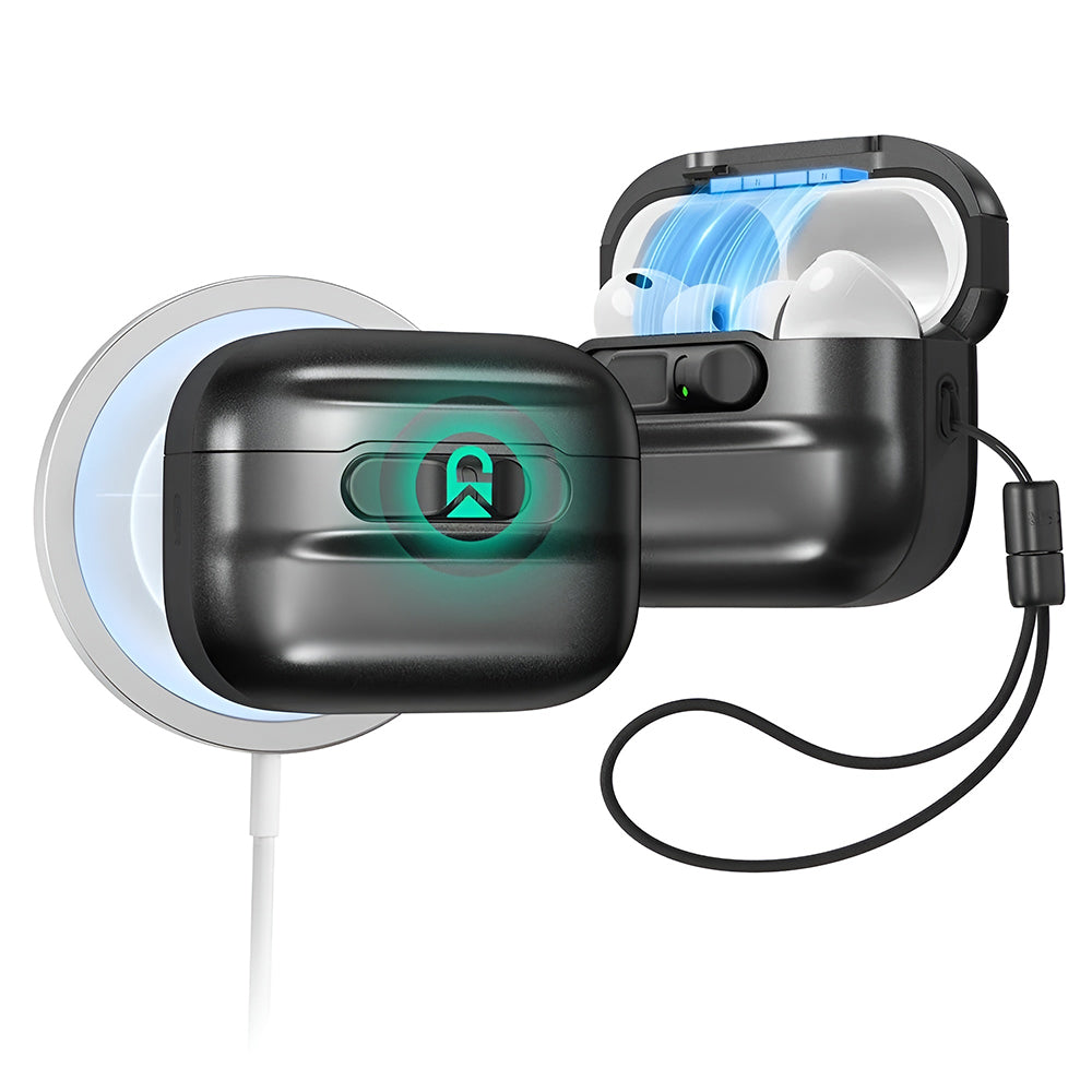 Etui ESR Pulse Magnetic FlickLock dla Apple AirPods Pro 3, Czarne