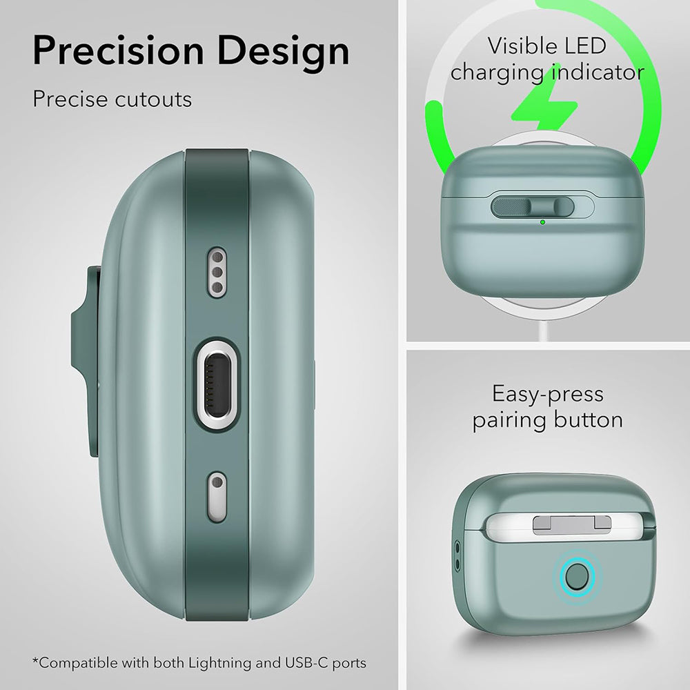 Etui ESR Pulse dla Apple AirPods 4, Różowy