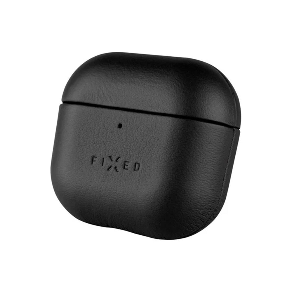 Etui Fixed PodsLeather dla Apple AirPods 4, Czarne