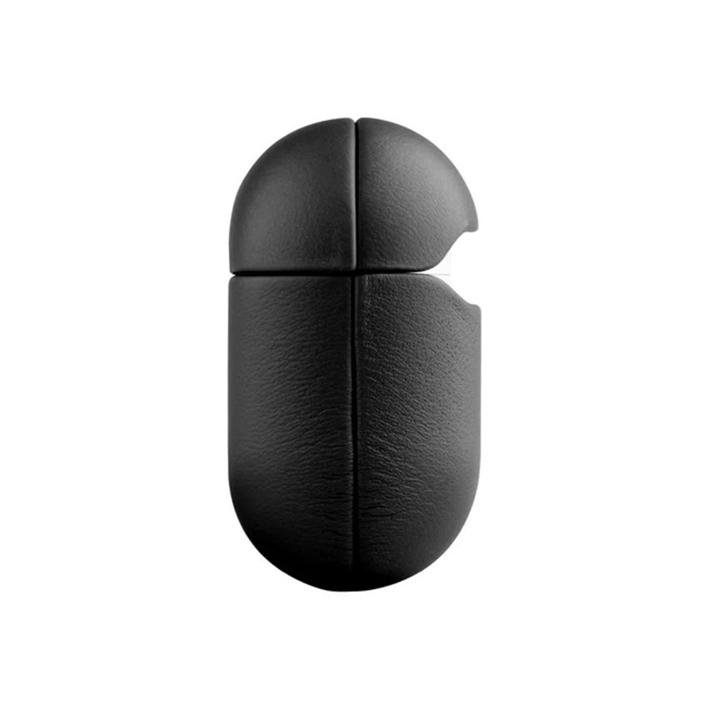 Etui Fixed PodsLeather dla Apple AirPods 4, Czarne