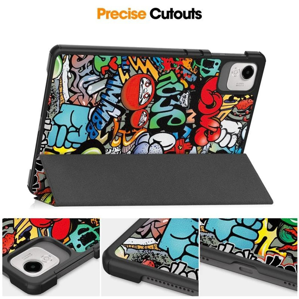 Etui na Honor Pad X9a / X9 / X8 Pro, Techsuit, FoldPro Urban Vibe, Wielokolorowe