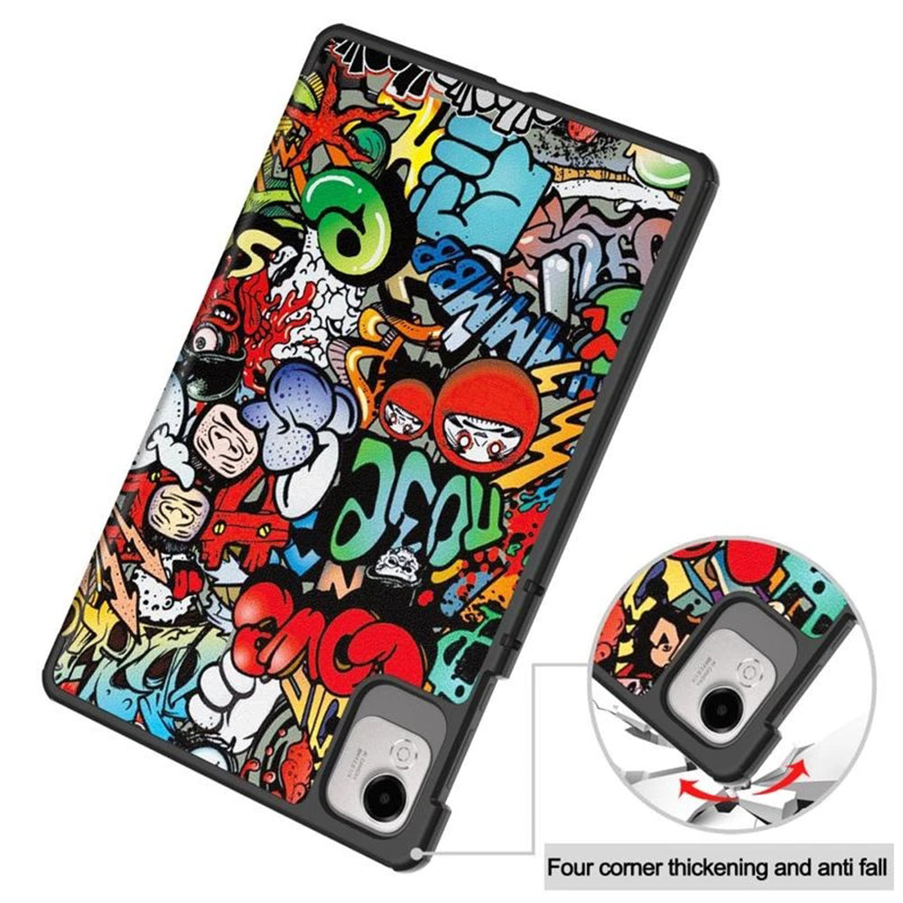 Etui na Honor Pad X9a / X9 / X8 Pro, Techsuit, FoldPro Urban Vibe, Wielokolorowe