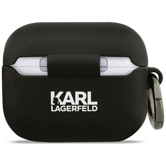 Etui Karl Lagerfeld 3D Karl's Head dla Apple Airpods Pro 3, Czarne