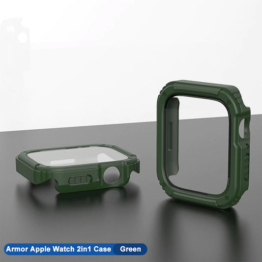 Etui Lito Armor 360 do Apple Watch 38mm Series, Zielony