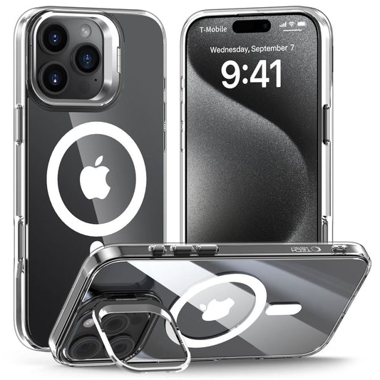 MagSafe Case for Apple iPhone 16 Pro Max, Tech-Protect, Magstand, Transparent
