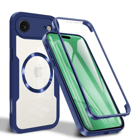 Etui MagSafe dla Apple iPhone 17 Air, Techsuit, ColorVerse 360, Niebieskie