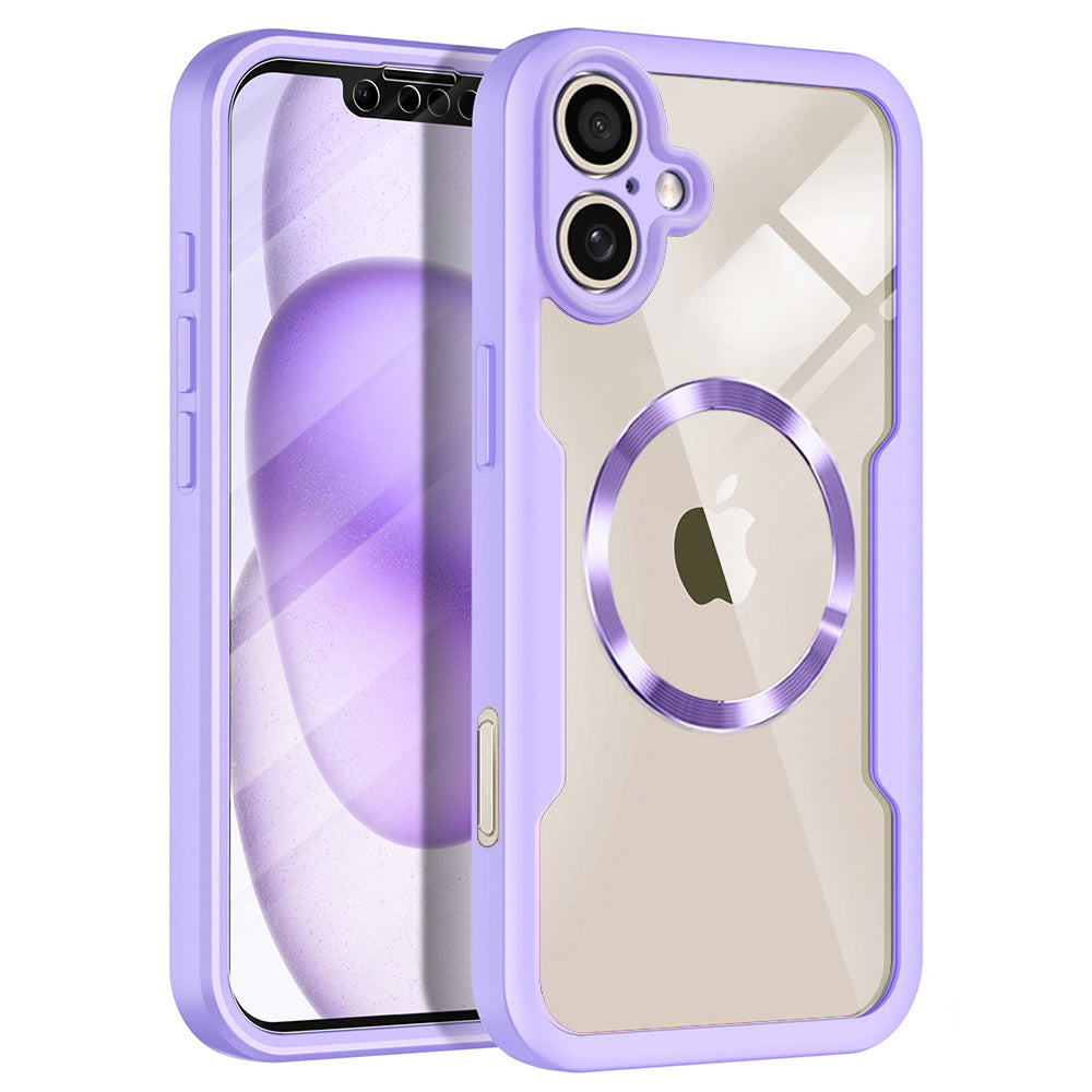Etui MagSafe dla Apple iPhone 17, Techsuit, ColorVerse 360, Fioletowy
