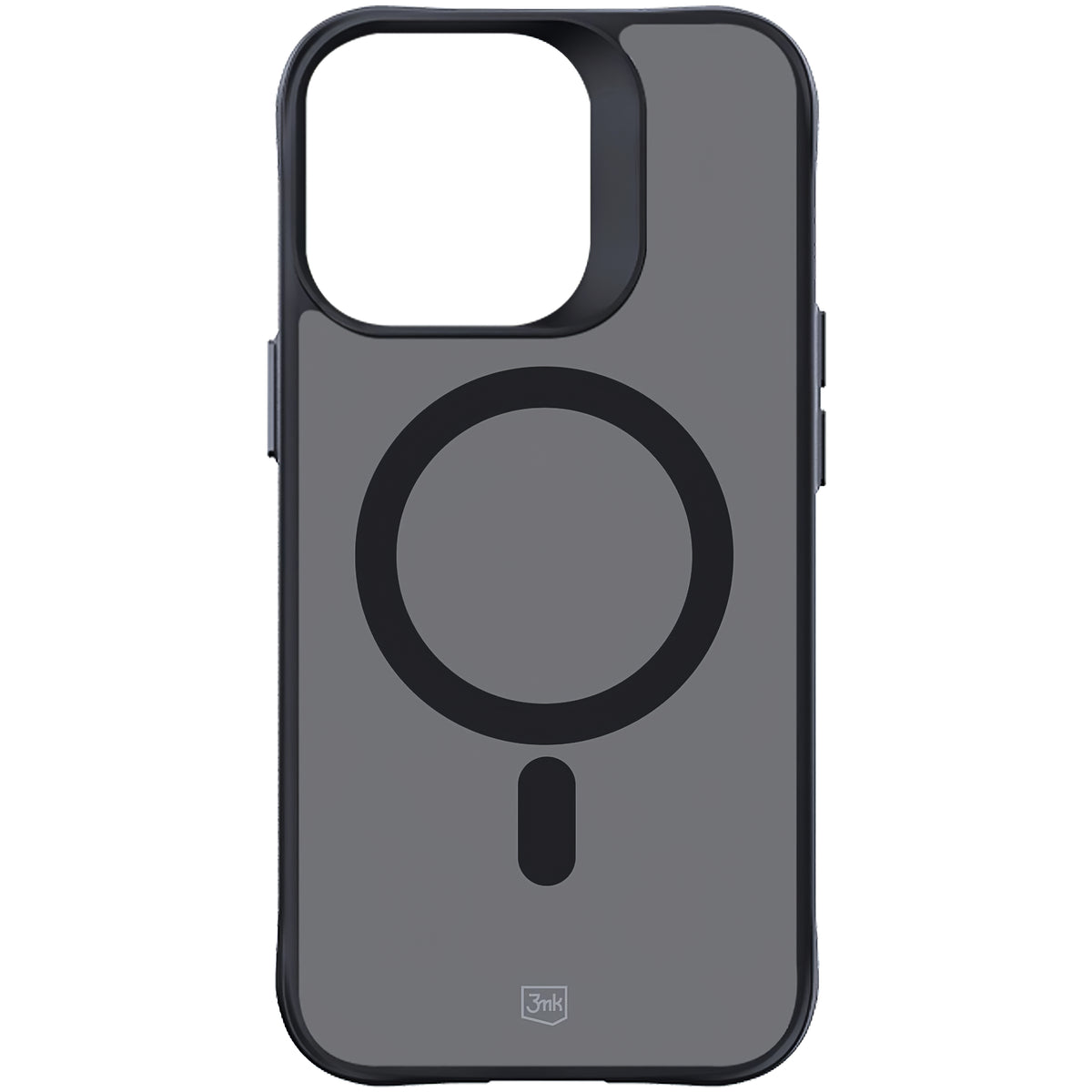 Etui MagSafe do Apple iPhone 15 Pro Max, 3MK, Smoke MagCase, czarny