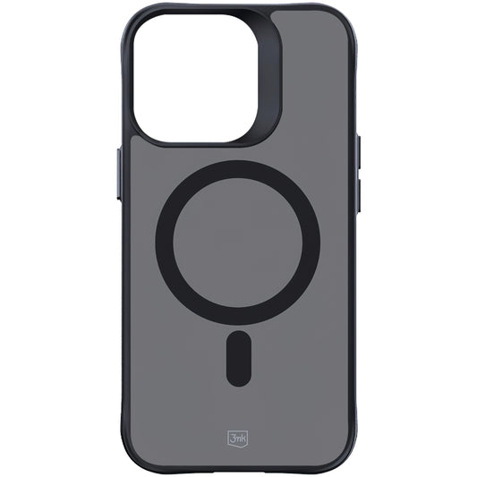 Etui MagSafe do Apple iPhone 15 Pro Max, 3MK, Smoke MagCase, czarny