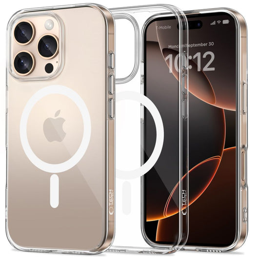 MagSafe Case for Apple iPhone 16 Pro, Tech-Protect, Flexair+, Transparent