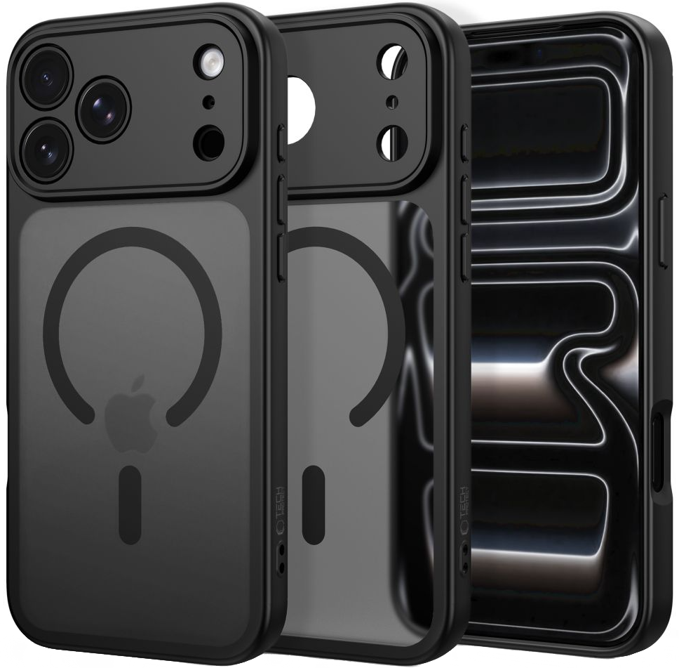 Etui MagSafe do Apple iPhone 18 Pro Max / 17 Pro Max, Tech-Protect, BasicMag, Czarny Matowy
