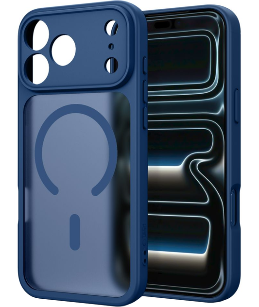 Etui MagSafe do Apple iPhone 18 Pro / 17 Pro, Tech-Protect, BasicMag, Granat Matowy