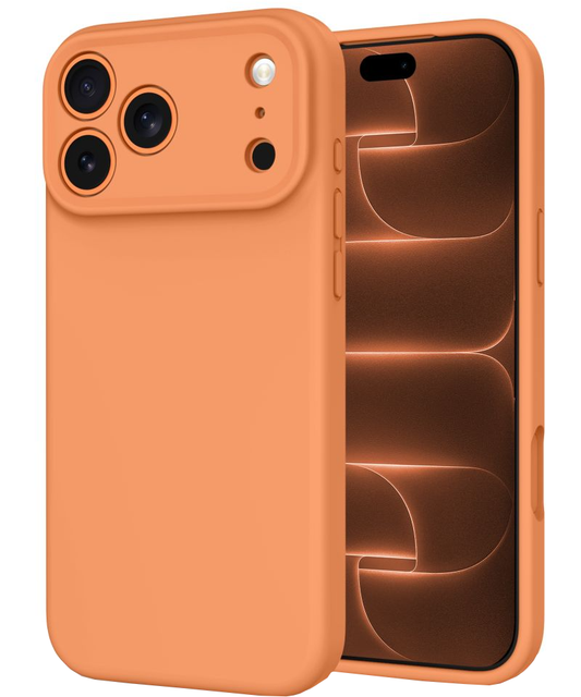 Etui MagSafe do Apple iPhone 18 Pro Max / 17 Pro Max, Tech-Protect, silikonowe, pomarańczowe