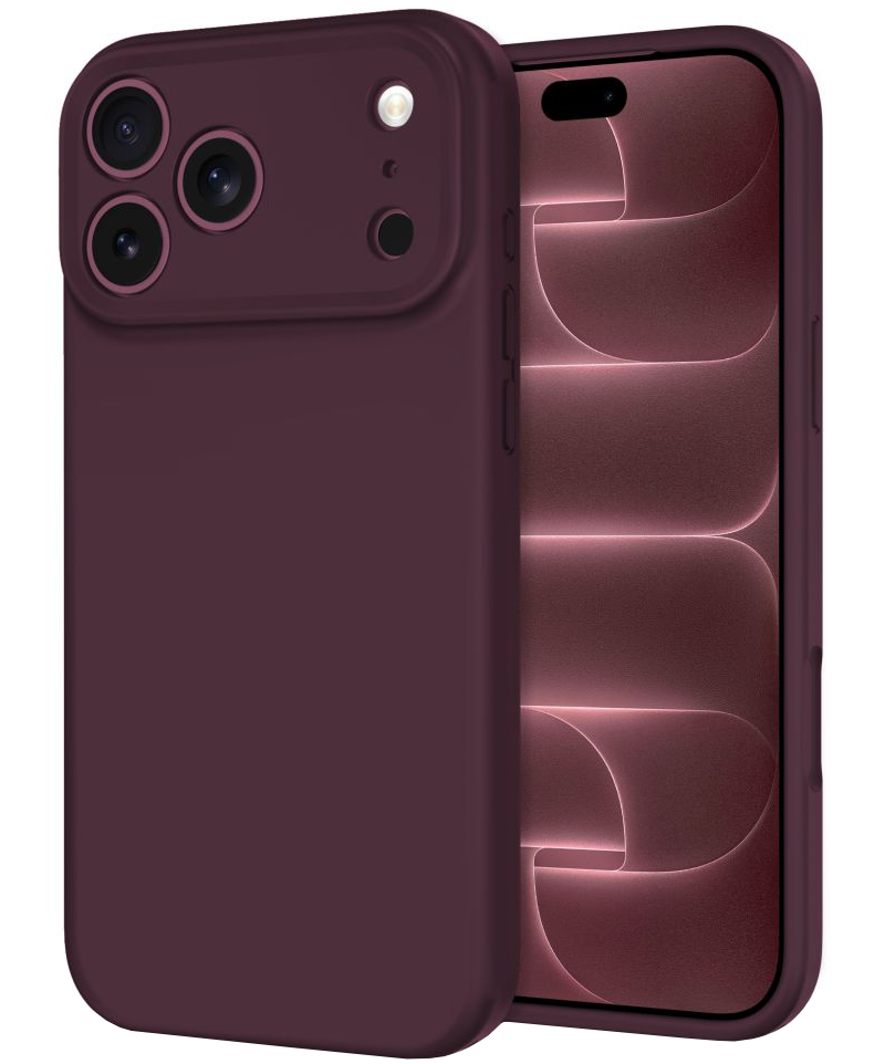 MagSafe Case for Apple iPhone 18 Pro Max / 17 Pro Max, Tech-Protect, Silicone, Burgundy