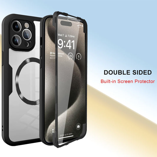 Etui MagSafe dla Apple iPhone 17 Air, Techsuit, ColorVerse 360, Czarne