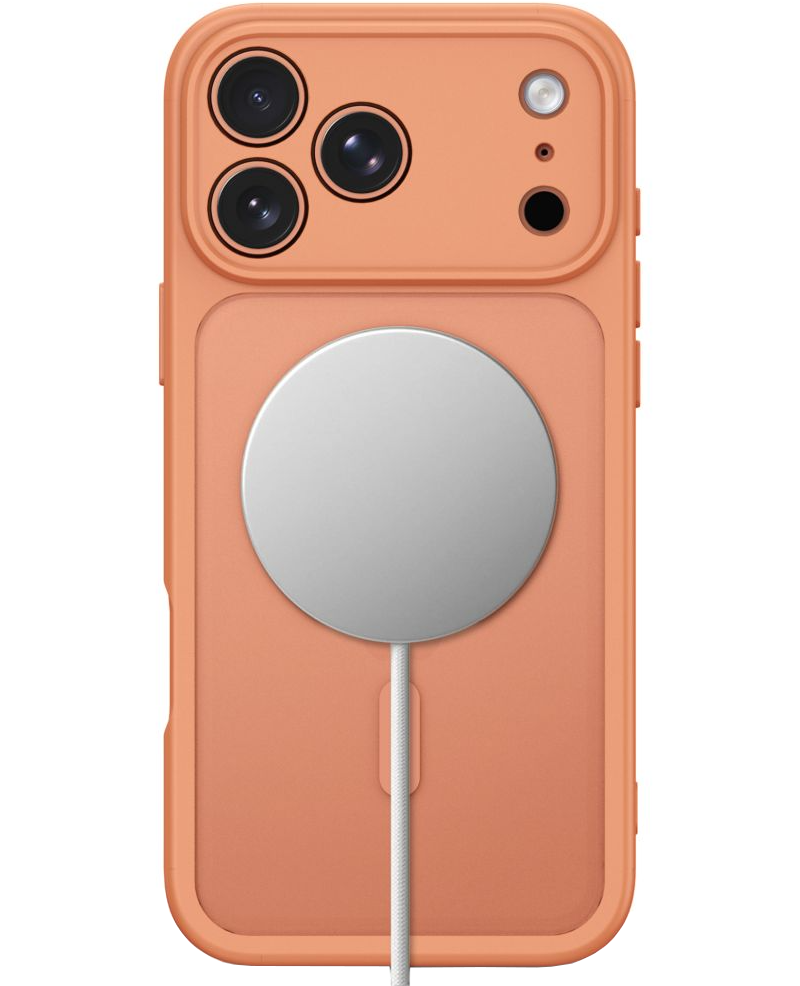 Etui MagSafe do Apple iPhone 18 Pro / 17 Pro, Tech-Protect, BasicMag, Pomarańczowy Matowy