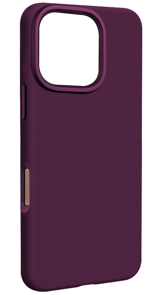 Etui MagSafe do Apple iPhone 16 Pro, Etteri, Silicone Mag, Wiśniowy