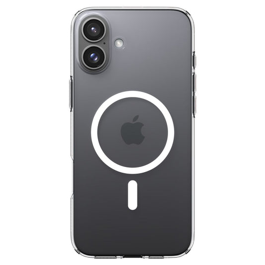 Etui MagSafe do Apple iPhone 16, Spigen, ciekłokrystaliczne, przezroczyste ACS08390