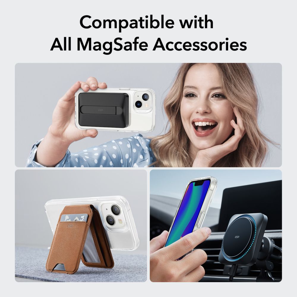 Etui MagSafe do Apple iPhone 14 / 13, ESR, Classic Hybrid, Przezroczyste