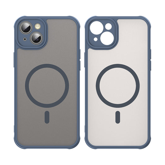 Etui MagSafe do Apple iPhone 14 Plus, Techsuit, HaloFrost II, Granatowy