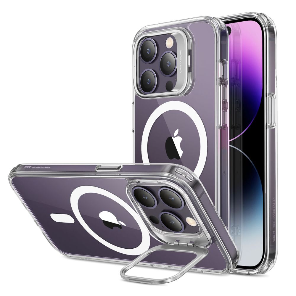 Etui MagSafe dla Apple iPhone 14 Pro, ESR, Classic Kickstand, Przezroczyste