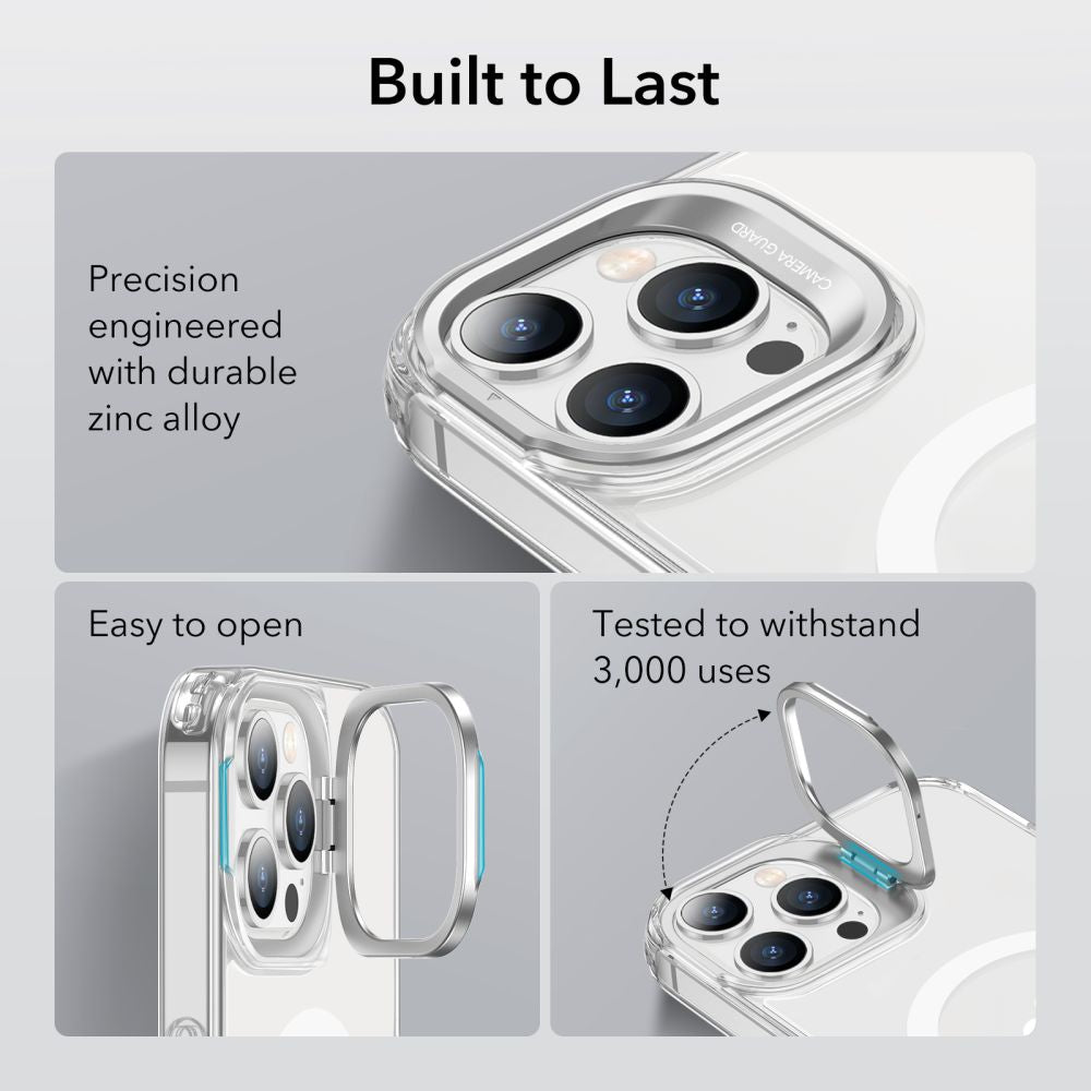 Etui MagSafe dla Apple iPhone 14 Pro, ESR, Classic Kickstand, Przezroczyste