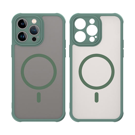 Etui MagSafe do Apple iPhone 14 Pro Max, Techsuit, HaloFrost II, Zielony