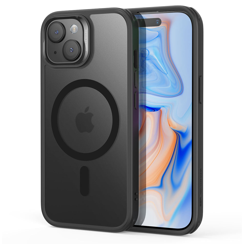 Etui MagSafe dla Apple iPhone 15, ESR, Classic Hybrid, Satynowa Czarność