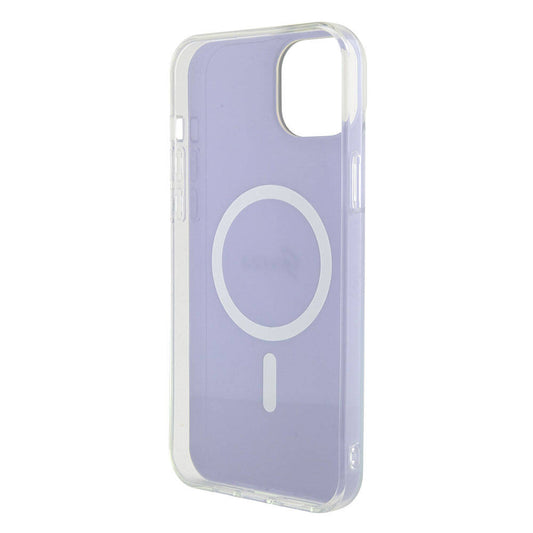 Etui MagSafe dla Apple iPhone 15, Guess, IML Iridescent, Fioletowy