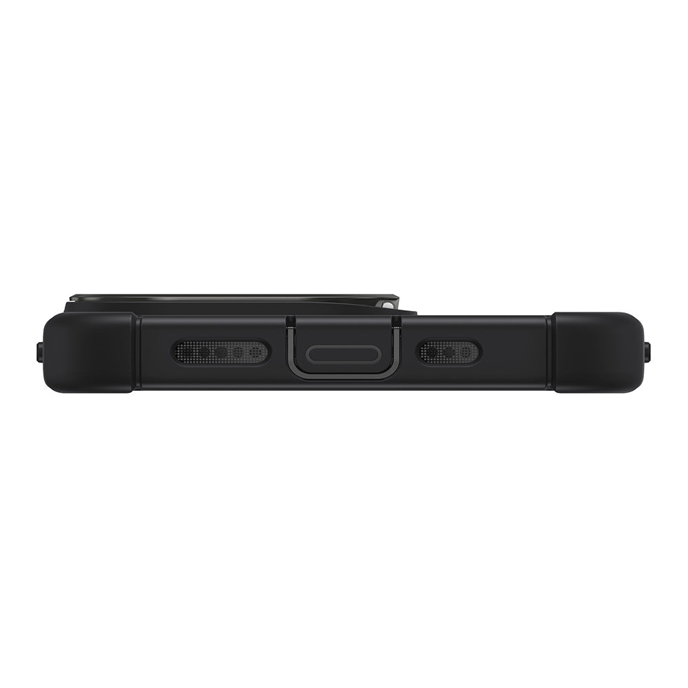 Etui MagSafe dla Apple iPhone 15 Plus, ESR, Armor Tough Kickstand, Granatowe Przezroczyste