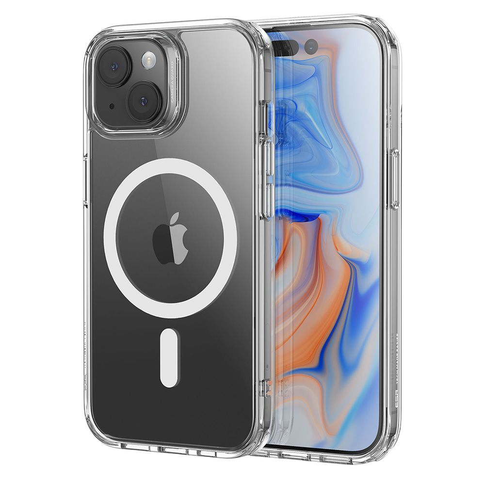 Etui MagSafe dla Apple iPhone 15 Plus, ESR, Classic Hybrid, Przezroczyste