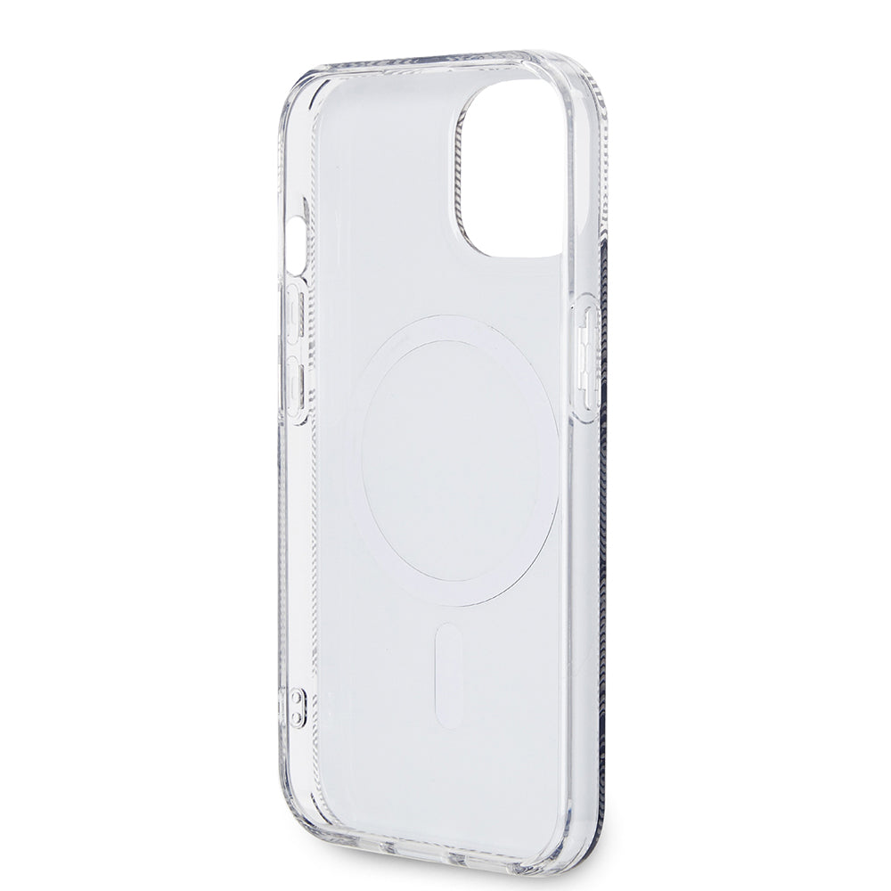 Etui MagSafe dla Apple iPhone 15 Plus, Guess, IML Gcube, Czarne