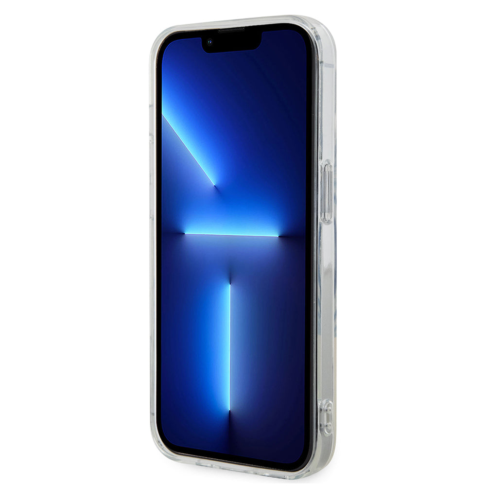 Etui MagSafe dla Apple iPhone 15 Pro, Karl Lagerfeld, IML Ikonik Karl, Przezroczyste