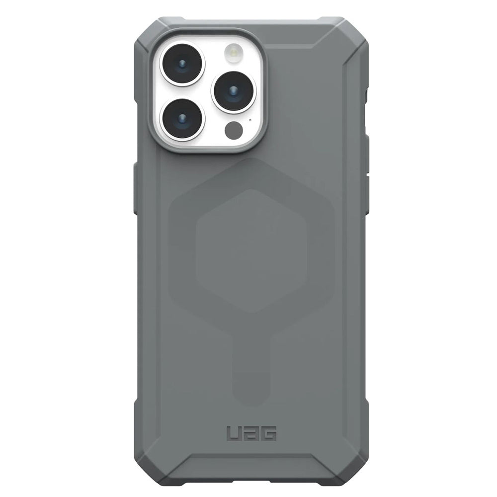 Etui MagSafe do Apple iPhone 15 Pro Max, Urban Armor Gear, Essential Armor, Srebrne