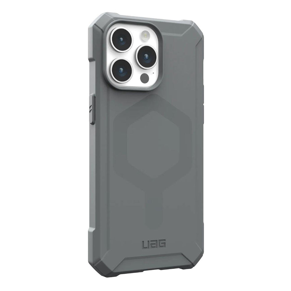 Etui MagSafe do Apple iPhone 15 Pro Max, Urban Armor Gear, Essential Armor, Srebrne