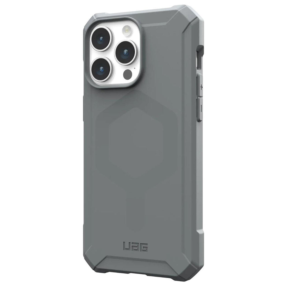 Etui MagSafe do Apple iPhone 15 Pro Max, Urban Armor Gear, Essential Armor, Srebrne