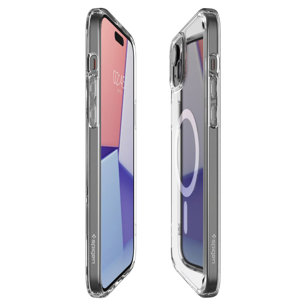 Etui MagSafe do Apple iPhone 15, Spigen, Ultra Hybrid, Białe ACS06802