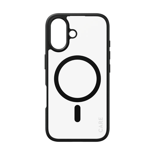 Etui MagSafe dla Apple iPhone 16, PanzerGlass, Care Urban Combat, Czarne Przezroczyste